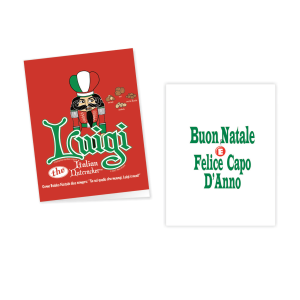 Luigi Christmas Cards (30 cards with envelopes)