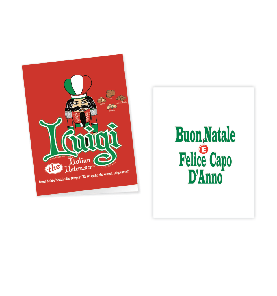 Luigi Christmas Cards (30 cards with envelopes)