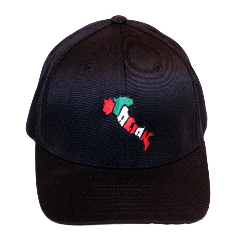 Italian Flag FlexFit Cap