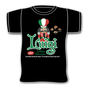 Luigi Italian Nutcracker Christmas Shirt