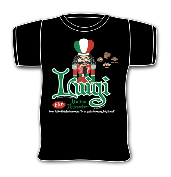 Luigi Italian Nutcracker Christmas Shirt
